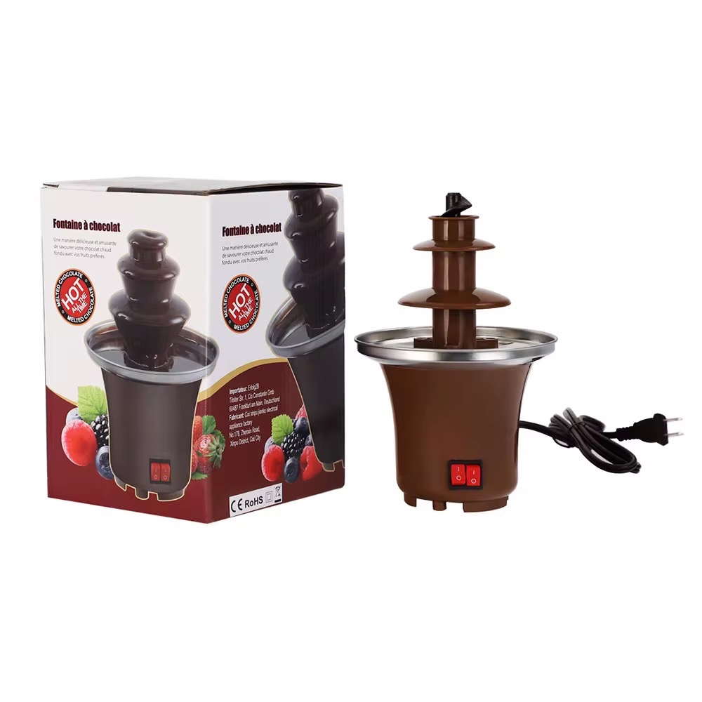 Mini Fuente Chocolate 3 Niveles Fondue
