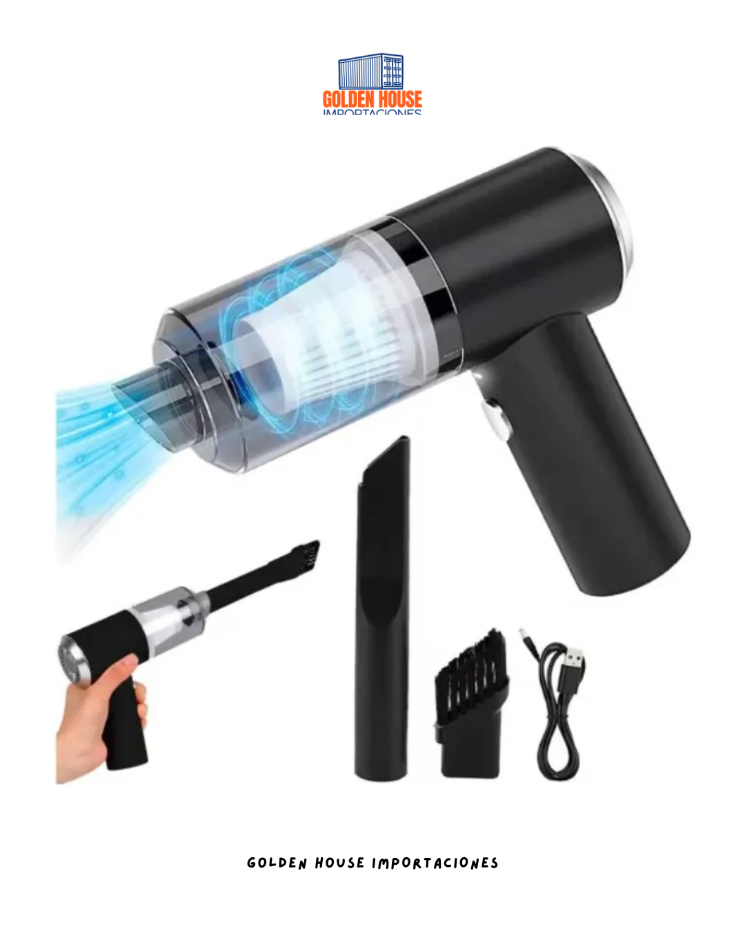 Mini Aspiradora Portatil 3 En 1