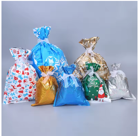 Set De 5 Bolsas Navidad