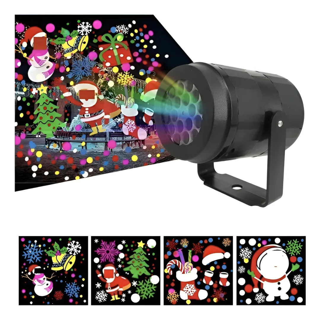 Proyector Navideño Enchufe