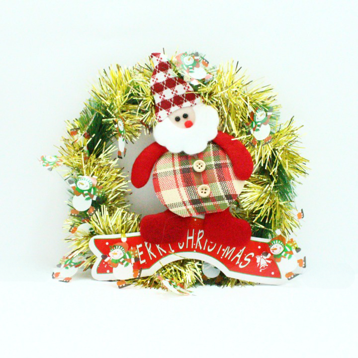 Corona Navidena Merry Chistmas 23cm