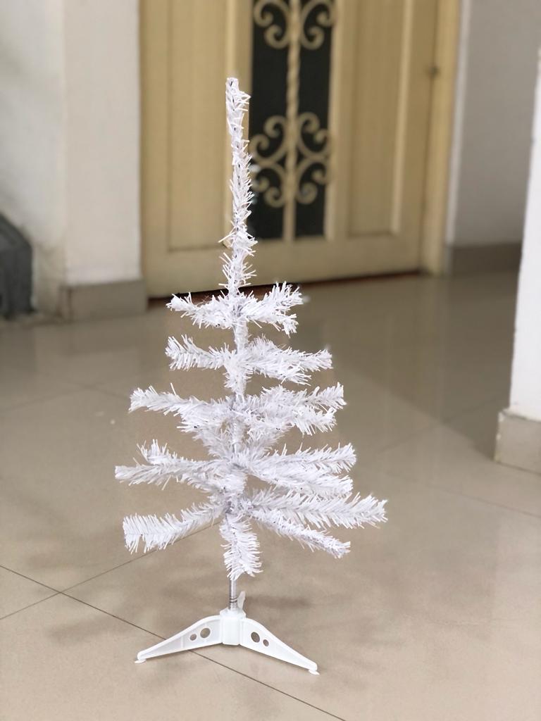 Mini Arbol De Navidad Blanco 60 Cm