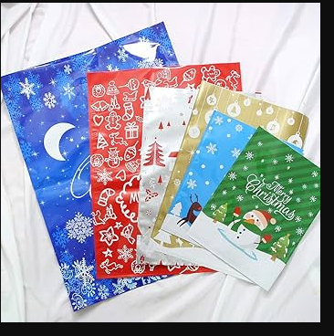 Set De 5 Bolsas Navidad