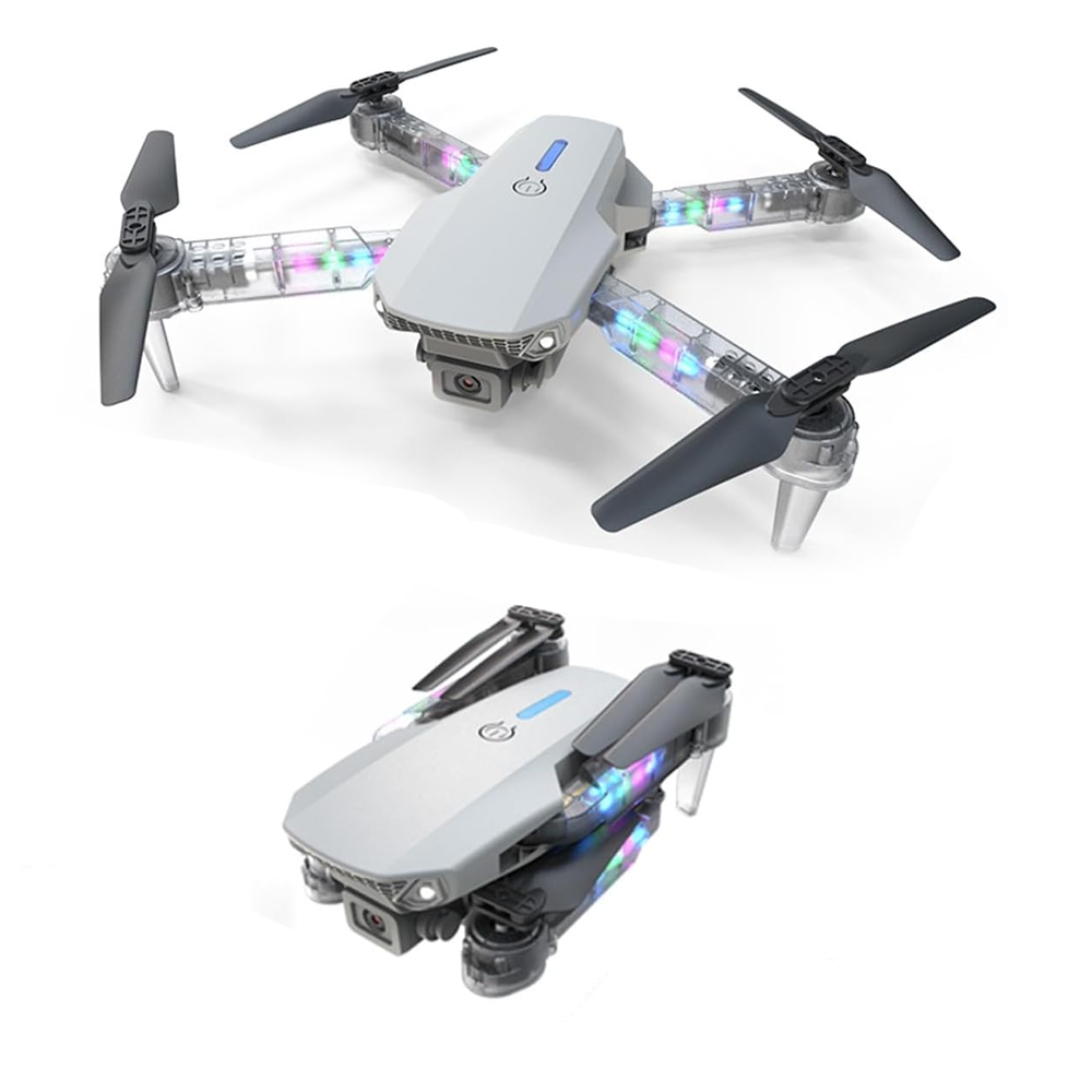 Drone Camara Hd Brazo Transparente Luz B